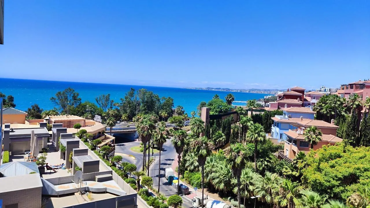 Brand New Modern 2 Bdrms Duplex Penthouse . Sea Views. 3 Min Walk To Beach! Apartment Benalmadena Spain