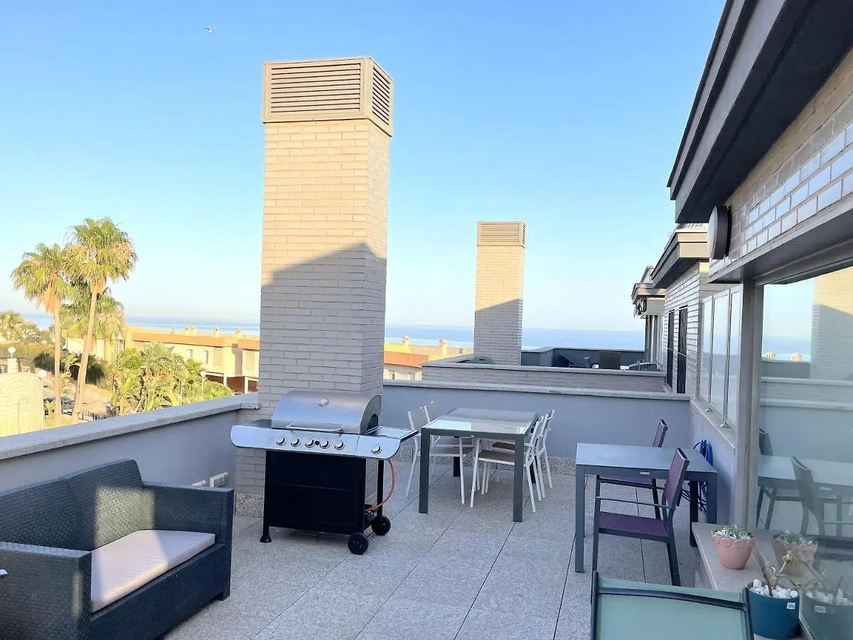 Apartament Brand New Modern 2 Bdrms Duplex Penthouse . Sea Views. 3 Min Walk To Beach! Benalmádena
